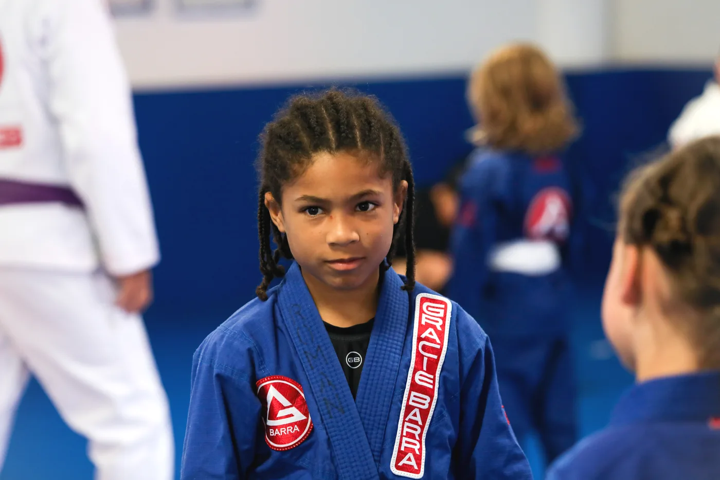 A kids class at Gracie Barra Leamington Spa